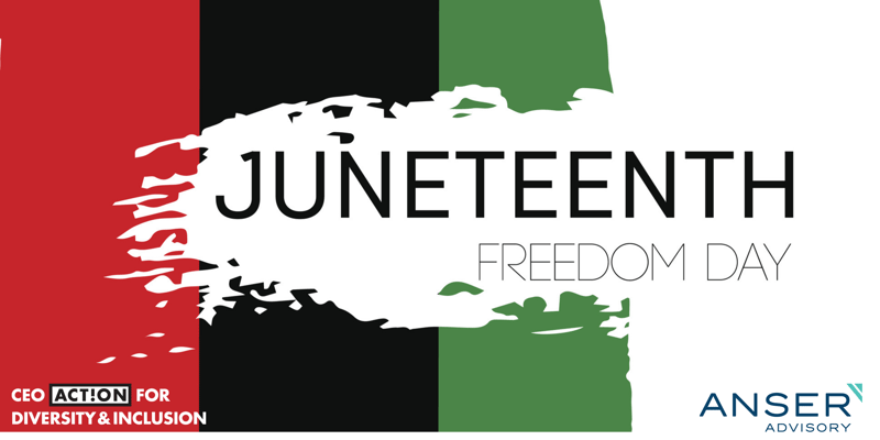 Anser is Committed Towards Progress and Equality, Juneteenth Freedom Day