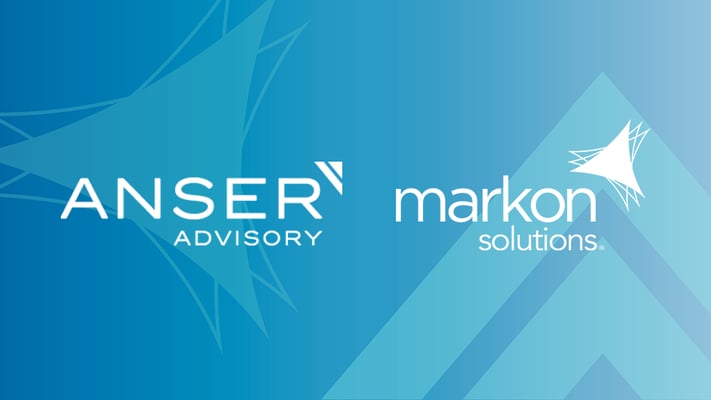 Anser Advisory and Markon Solutions Announce Merger